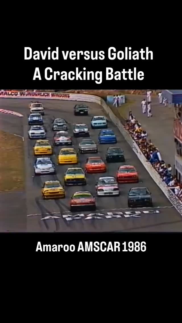 Another cracking Amaroo AMSCAR battle. Jag versus BMW versus Alfa ...