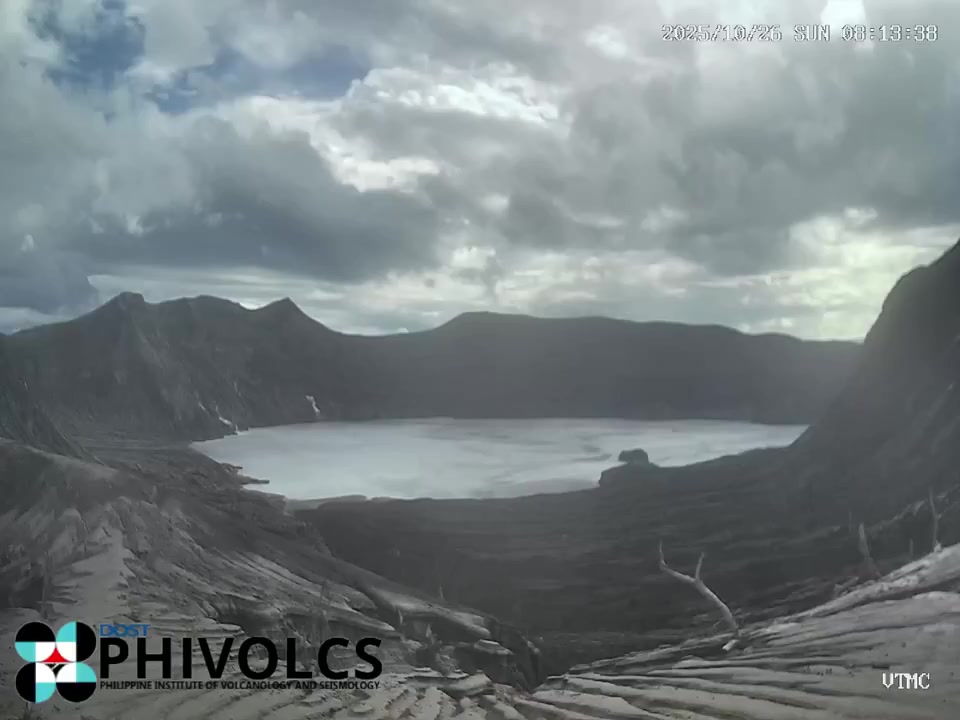 WATCH: The Taal Volcano recorded one minor phreatic eruption at 2:55 a ...