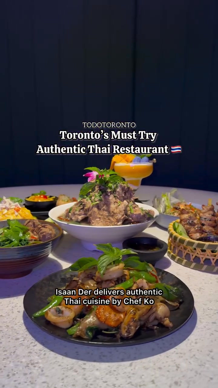 Michelin-Guide worthy Thai restaurant in Toronto @isaan_der 🇹🇭 Isaan ...