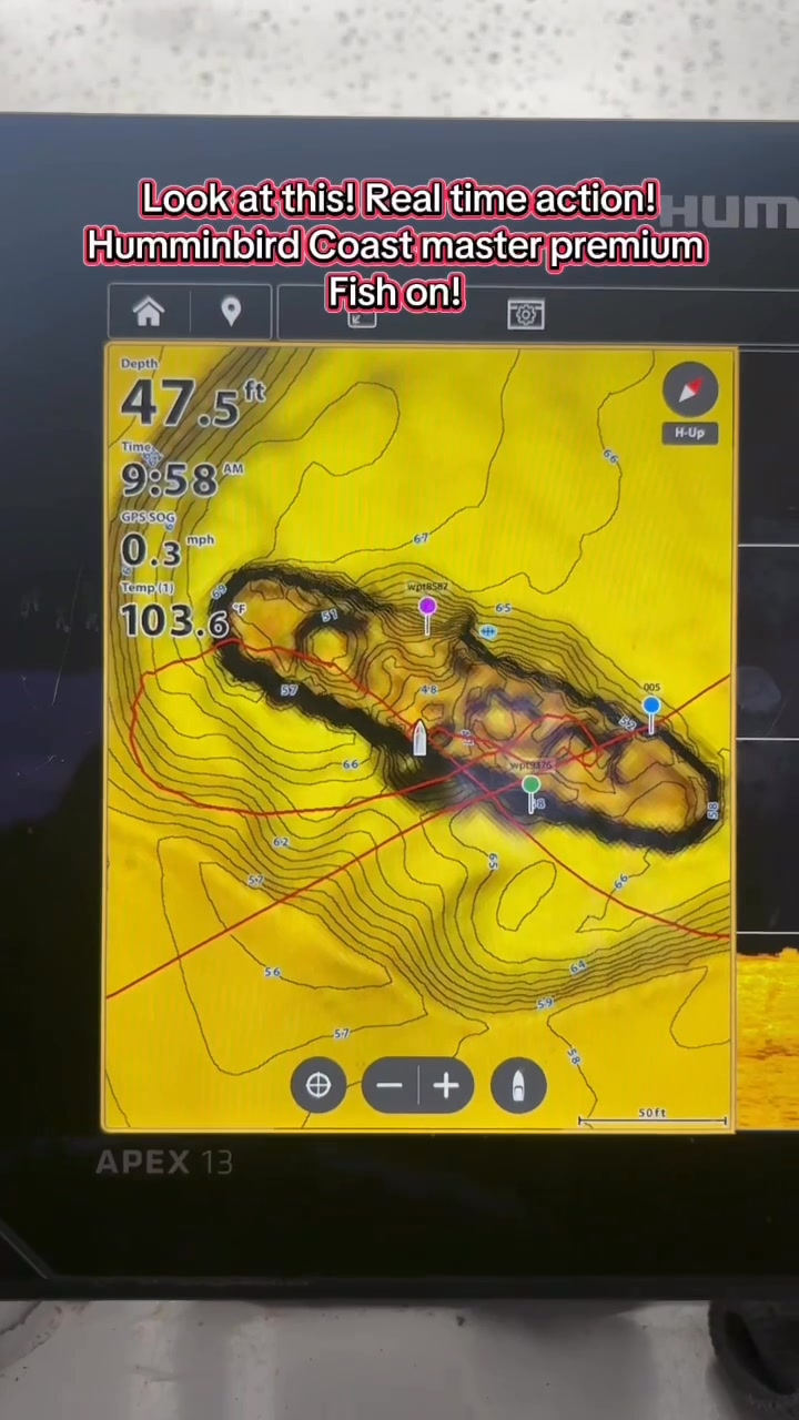 Humminbird Coast Master Premium bent our sticks! #@Humminbird ...