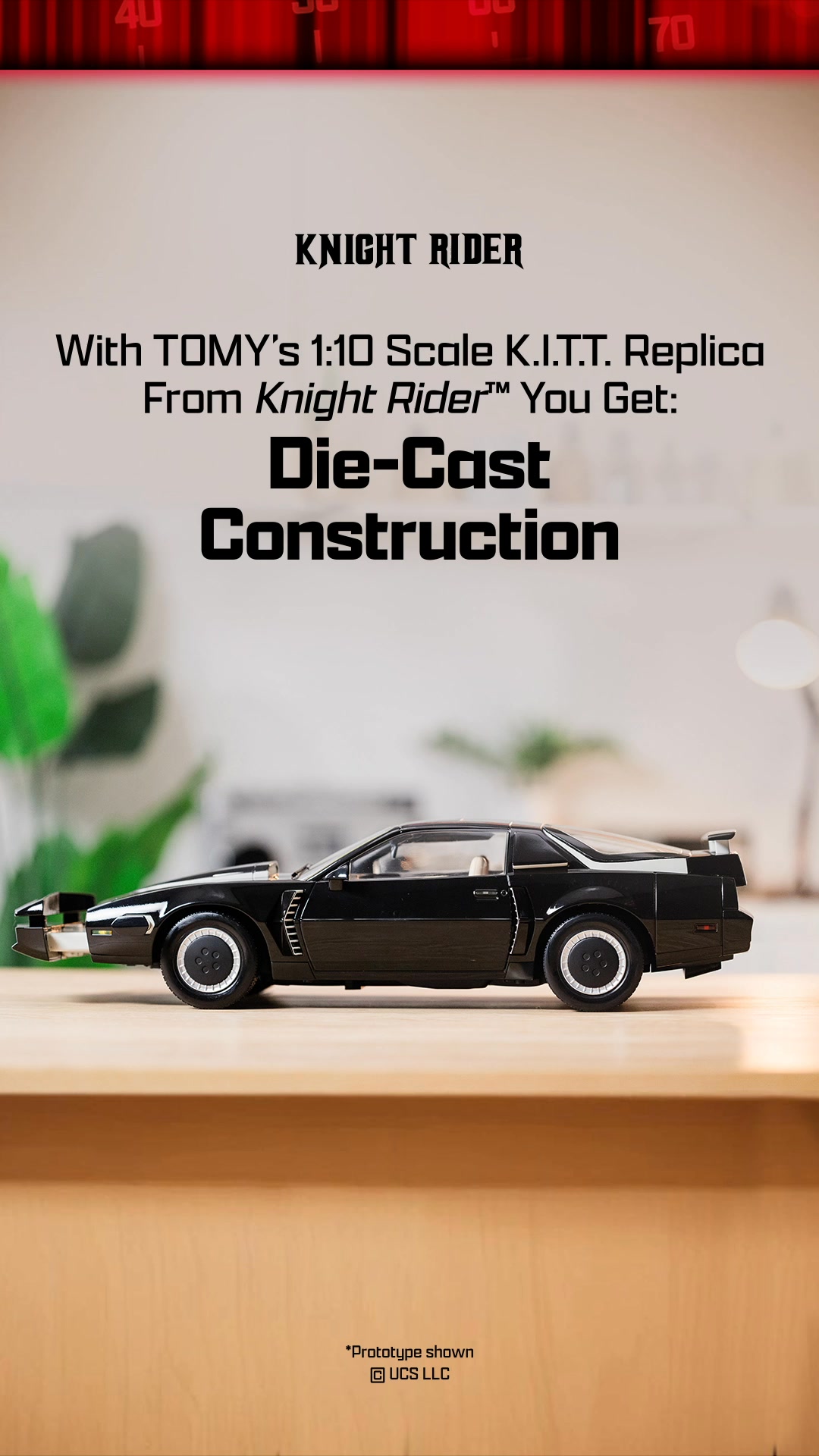 Own the only KITT replica with working Super Pursuit Mode, lights ...