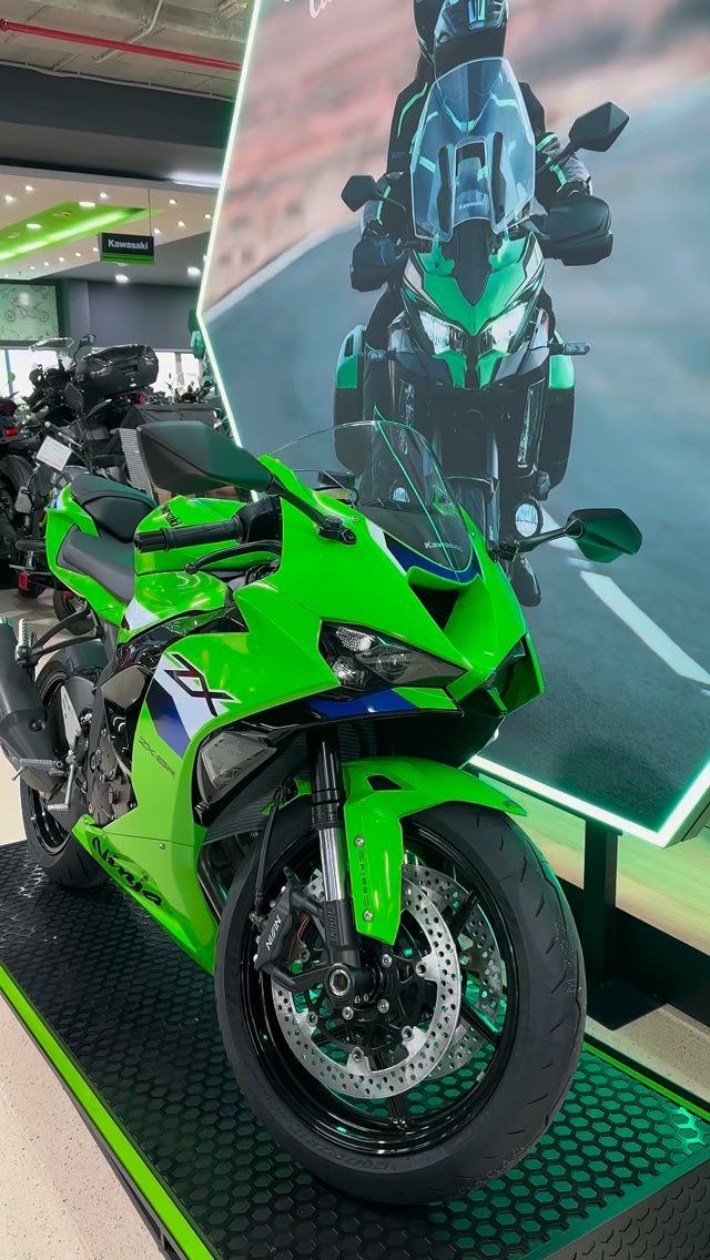 🟢Kawasaki ZX-6R 2026🟢 Si lo tuyo son las deportivas, la ZX-6R