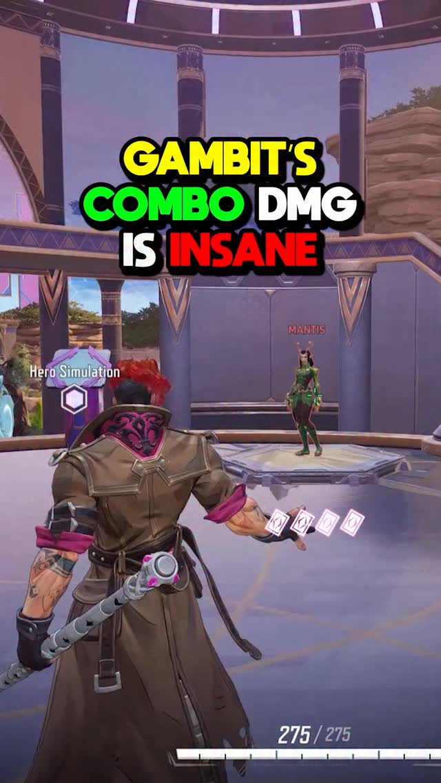 Gambit combo potential is insane! This is the most fun hero Marvel ...