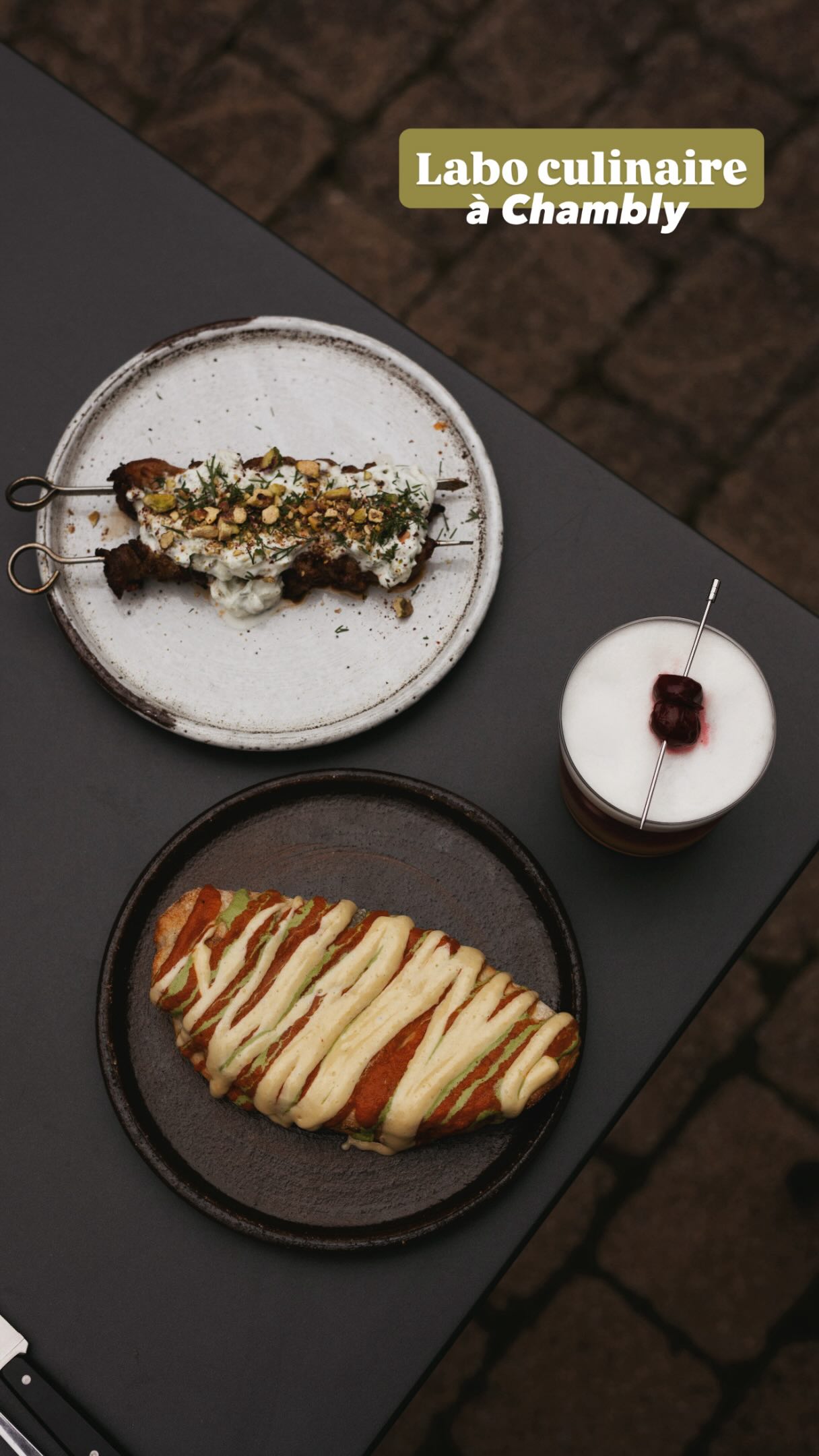 Je pensais aller dans un resto… mais en réalité, j’ai découvert un vrai  laboratoire culinaire 👀✨, Chez Restaurant Nord à Chambly, le concept est  unique : les chefs utilisent cet espace pour tester, ...