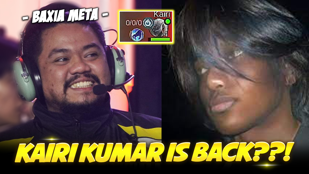 Kairi Kumar M5 Baxia is Back! 😂 #MLBB #MobileLegendsBangBang # ...
