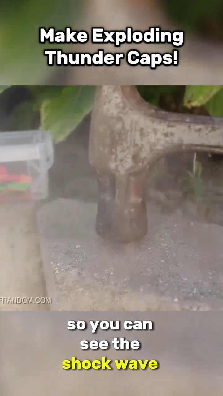 How To Make Exploding Thunder Caps! | The King of Random | Facebook