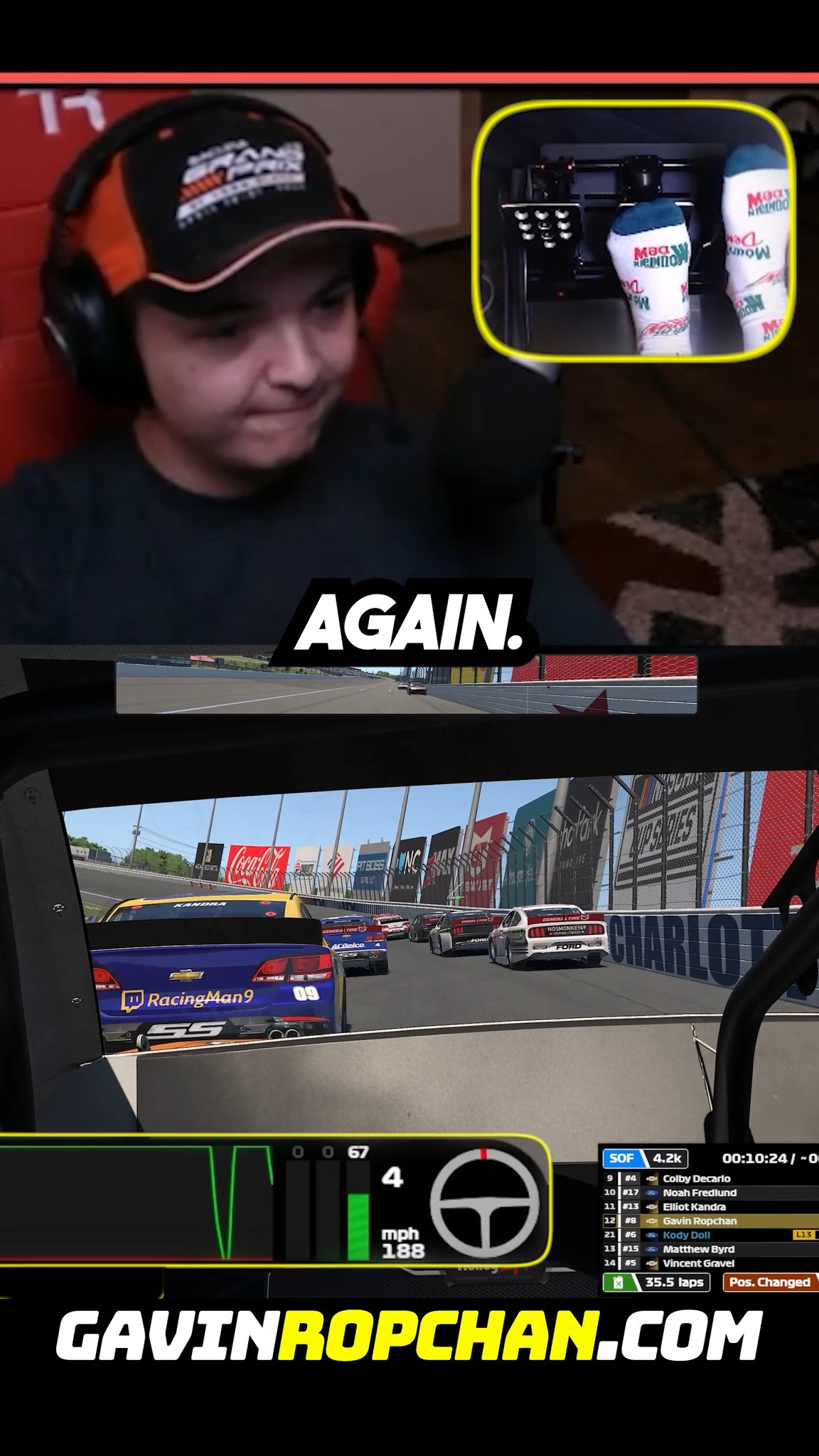 Good ol ARCA Series! #racinggame #nascar | Gavin Ropchan | Facebook