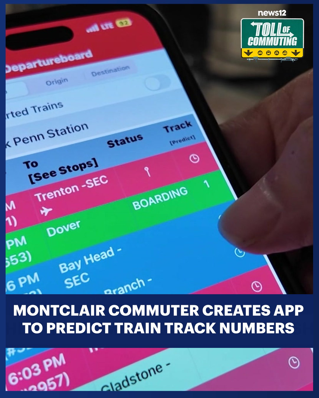 Have you ever wished you could find out what track your train will ...