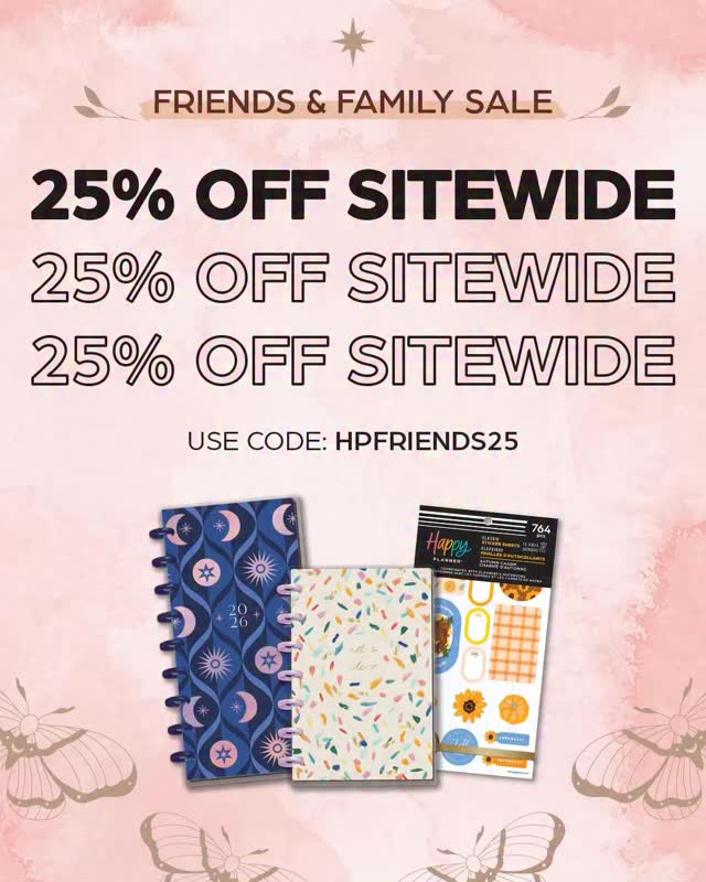 Your Exclusive 25% Off Starts Now! 👯‍♀️ Friends & family, it’s time to ...