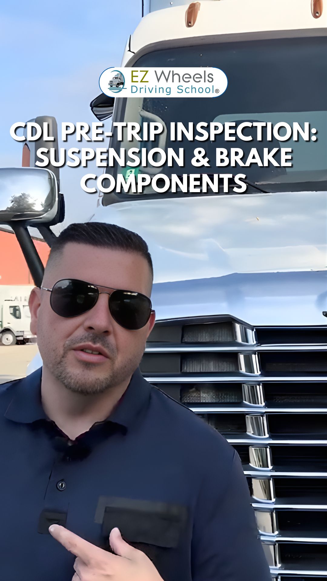 CDL Pre-Trip Inspection: Suspension & Brake Components 📝 YouTube ...