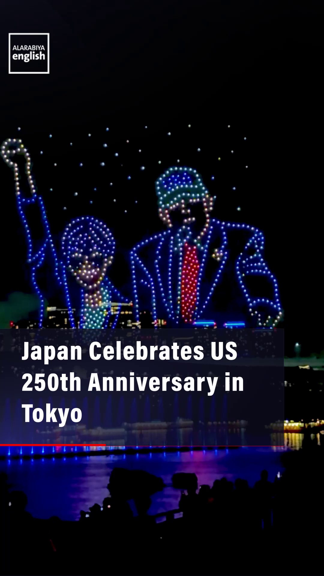 Japan celebrates the 250th anniversary of US independence with a