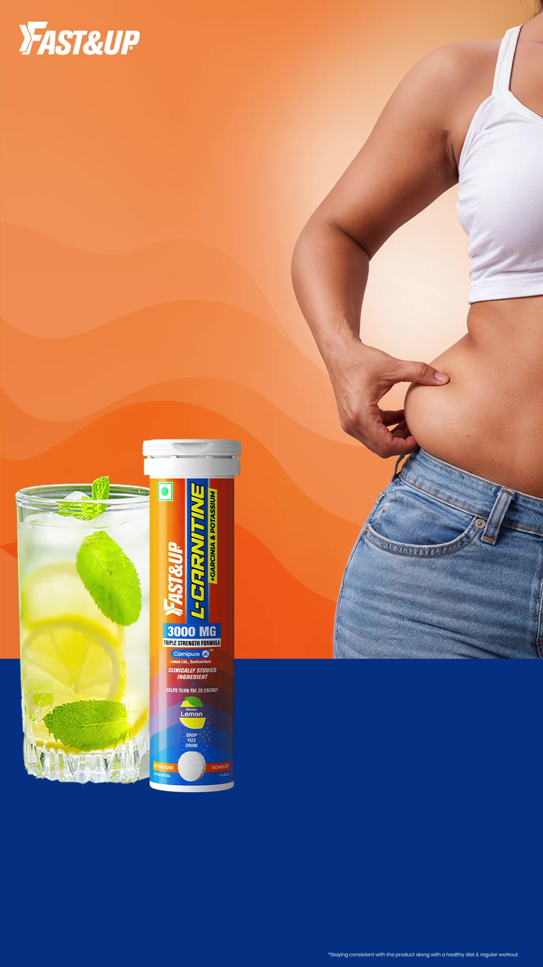 l carnitine fast and up 3000mg 3 L-Carnitine 3000 Liquid Cravings? Cut., Bloating? Gone., Stubborn