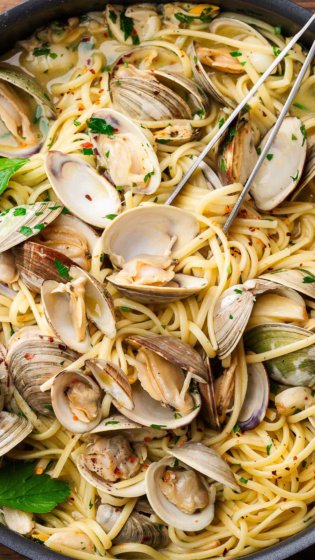 Linguine alle vongole is inspired by the Mediterranean lifestyle