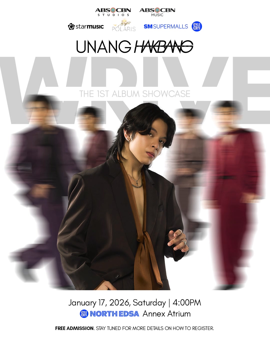 Mathew is going all out at 'UNANG HAKBANG: The WRIVE 1st Album Showcase ...