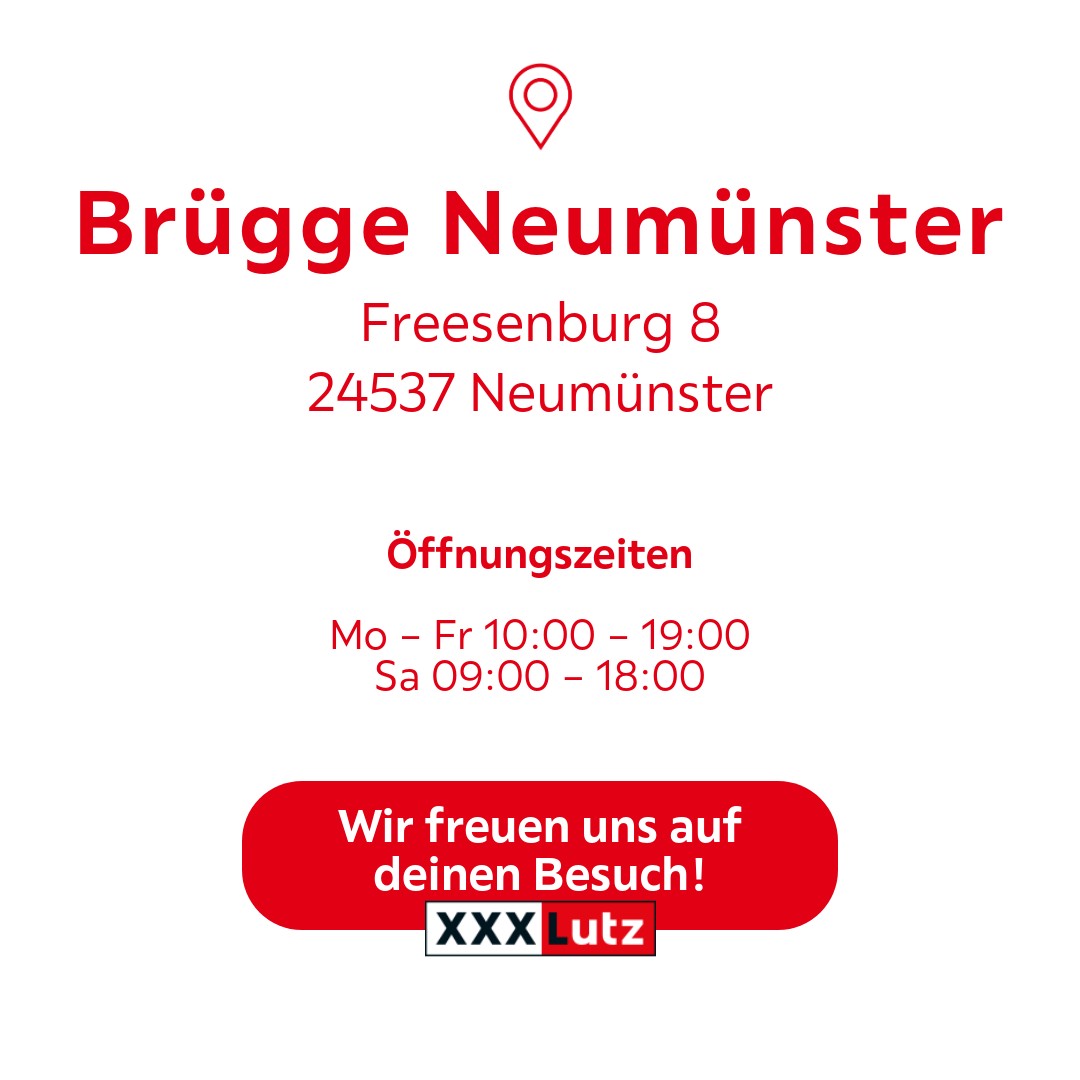 Möchtest du dich neu einrichten? Besuche jetzt dein Brügge Möbelhaus in Freesenburg 8, 24537 Neumünster. | XXXLutz Deutschland