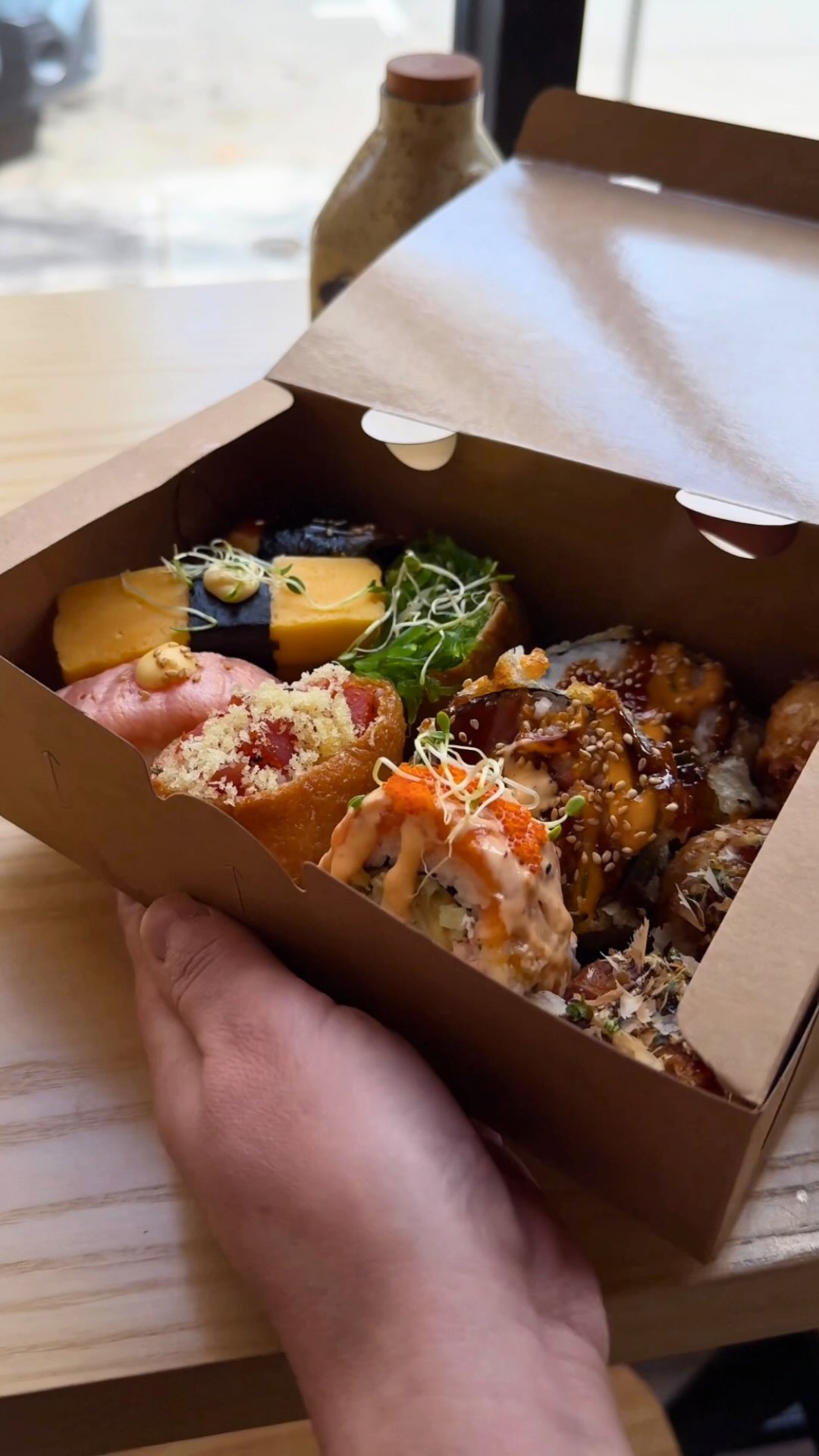 Tasty restaurant alert! 🍣 🍵🍜 Opened in downtown Spokane, just