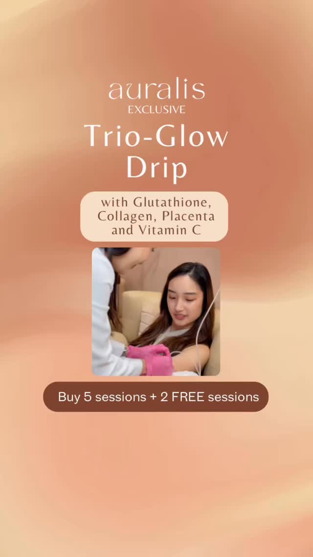 can i take glutathione and placenta together ✨ Glow days are better together. ✨, Bond with your bestie experience the Trio Glow Drip – an energizing infusion that enhances glow, restores firmness, and strengthens skin from within., Infused research peptide blend Is GHK-Cu Serum Worth Packaging:Single vial