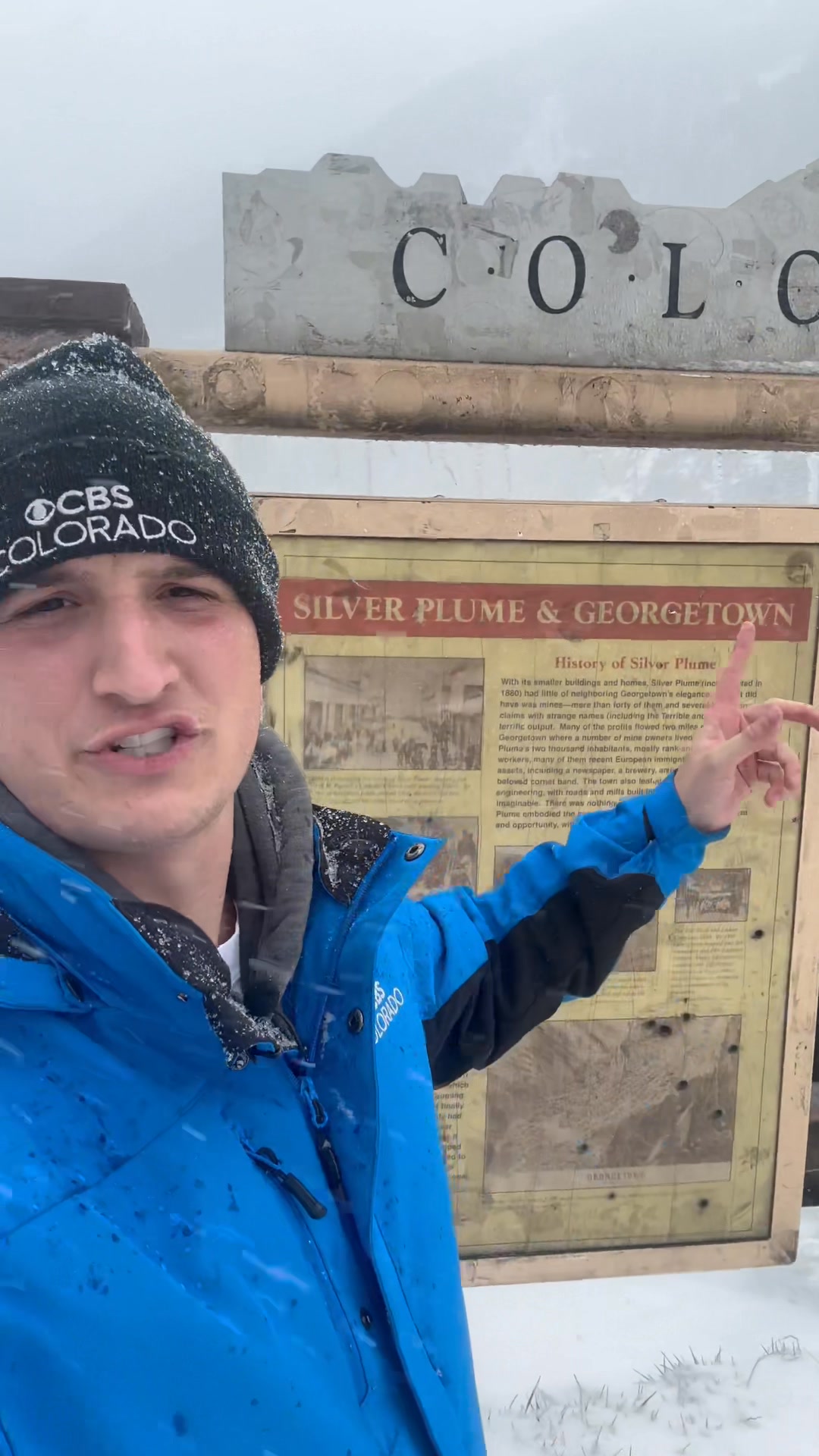 May snow in Georgetown, Colorado | Meteorologist Joe Ruch CBS Colorado ...