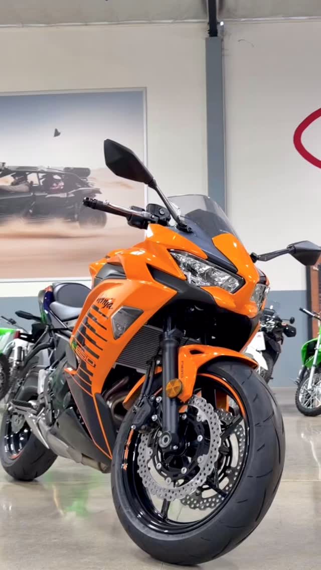 🔥NOW $1,200 OFF!🔥 NEW 2025 Kawasaki Ninja 650 ABS (Candy Steel