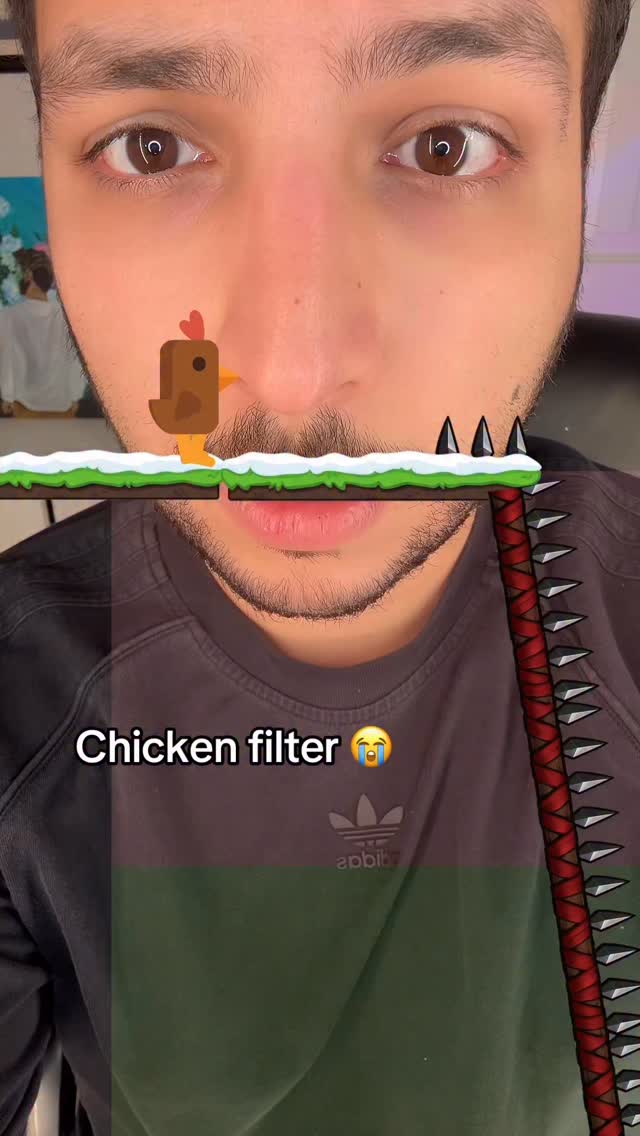 Chicken Filter Game Only on Filtertok 😱! #chicken #filter #game # ...
