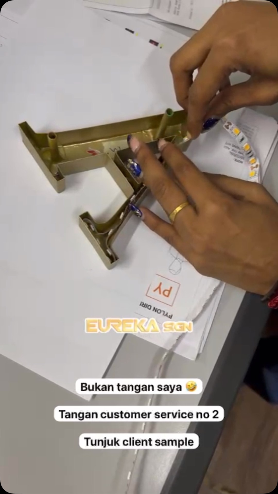 Eureka Sign | Kuala Lumpur