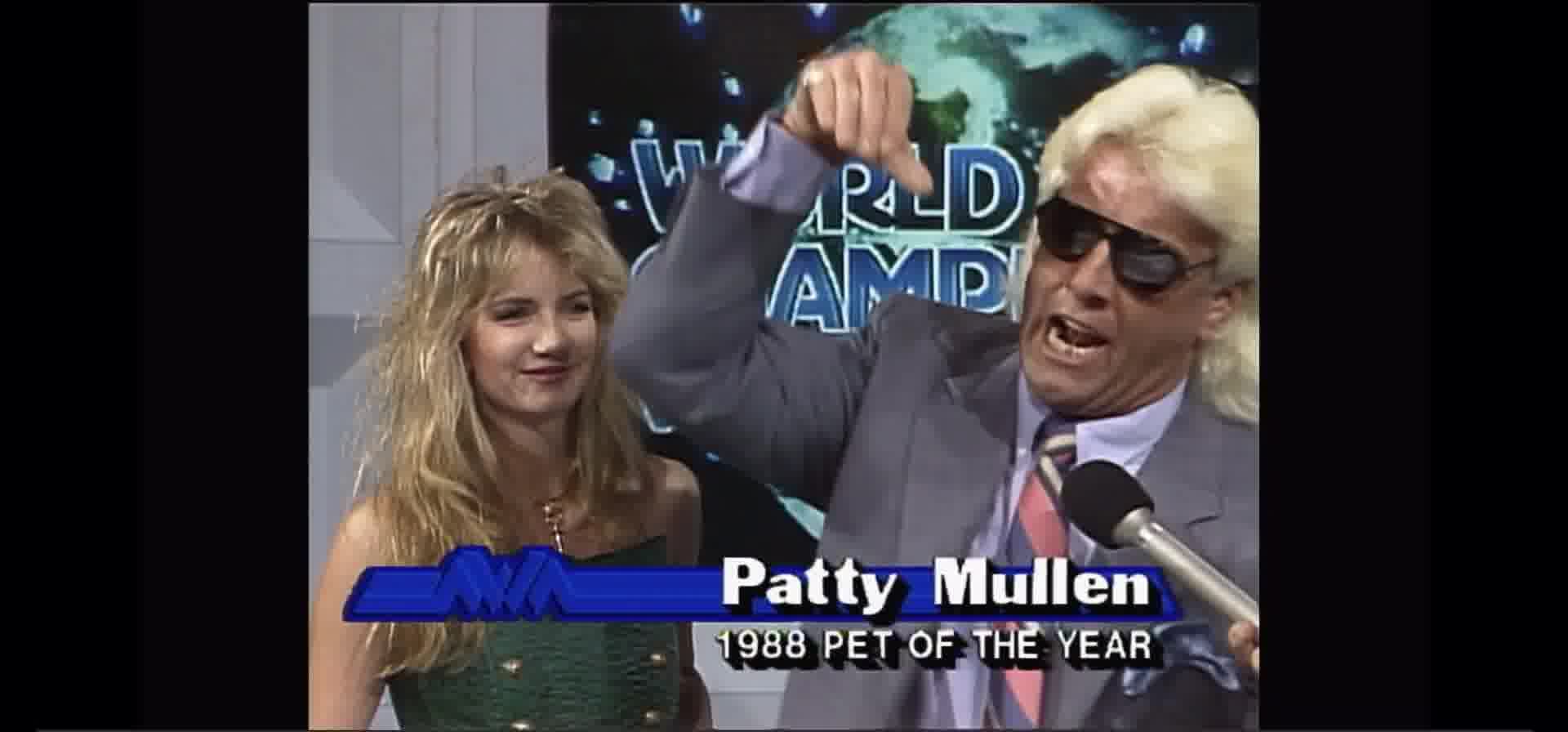 Ric Flair and ‘Penthouse Pet’ Patty Mullen on World Championship