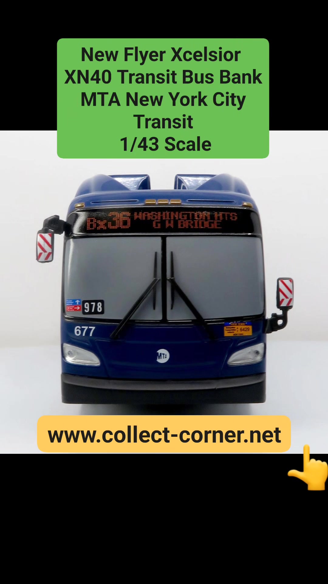 Now available is the New Flyer Xcelsior bus bank in the MTA NYC