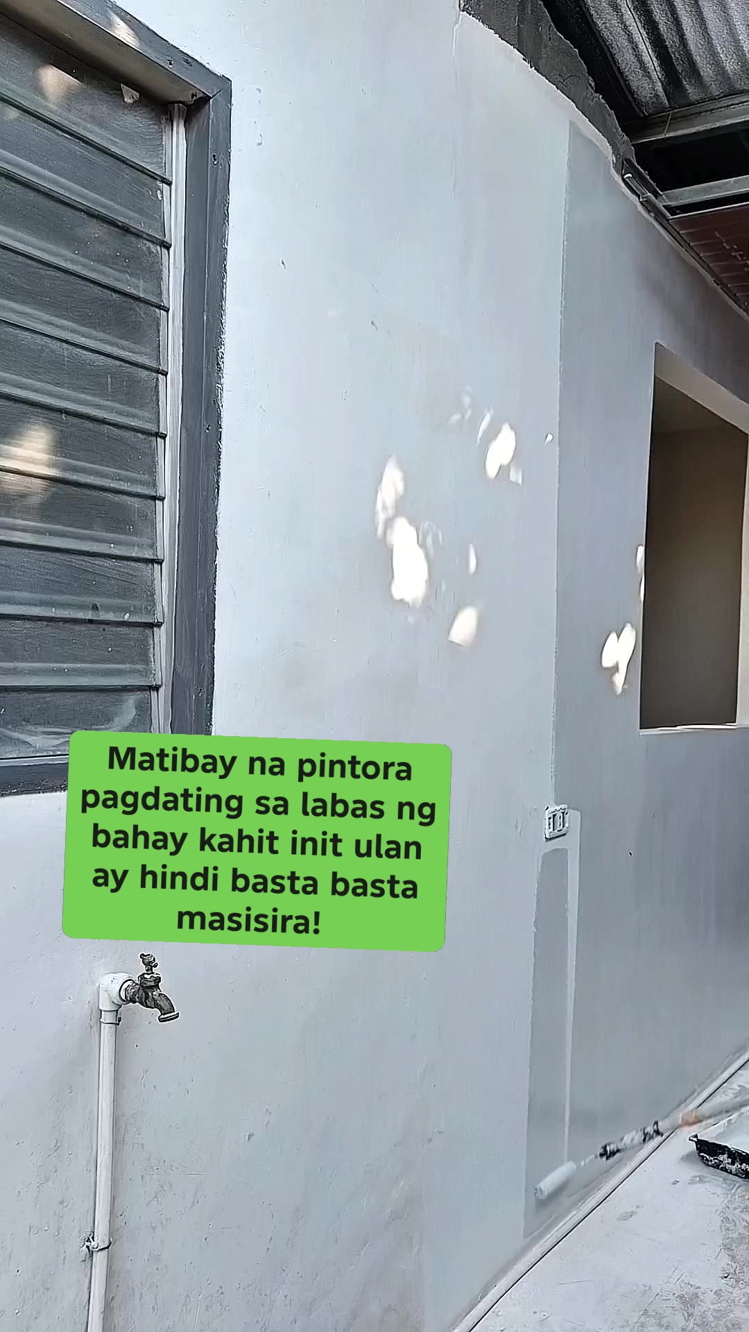 Matibay na pintora pagdating sa labas ng bahay kahit init ulan ay hindi ...