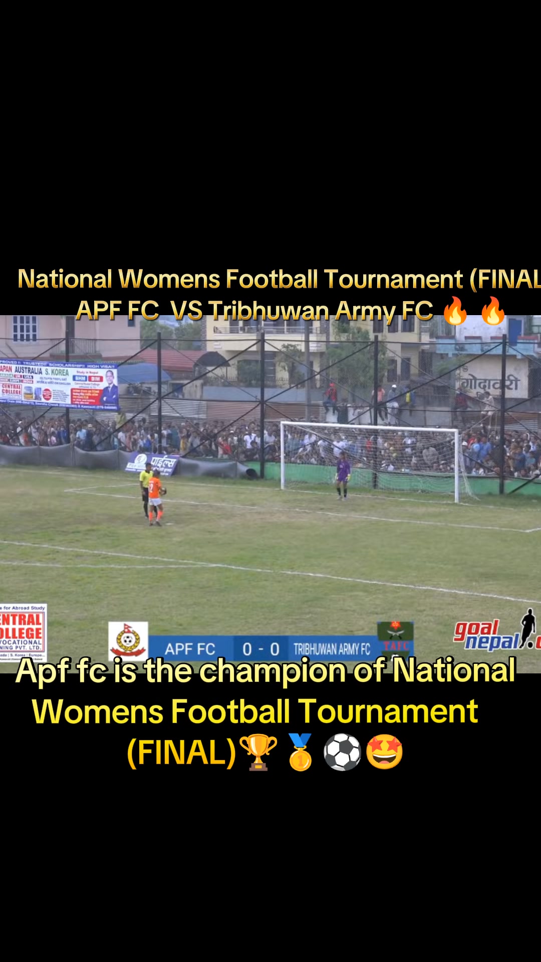 APF Football Club is champion of National Womens Football Tournament ...
