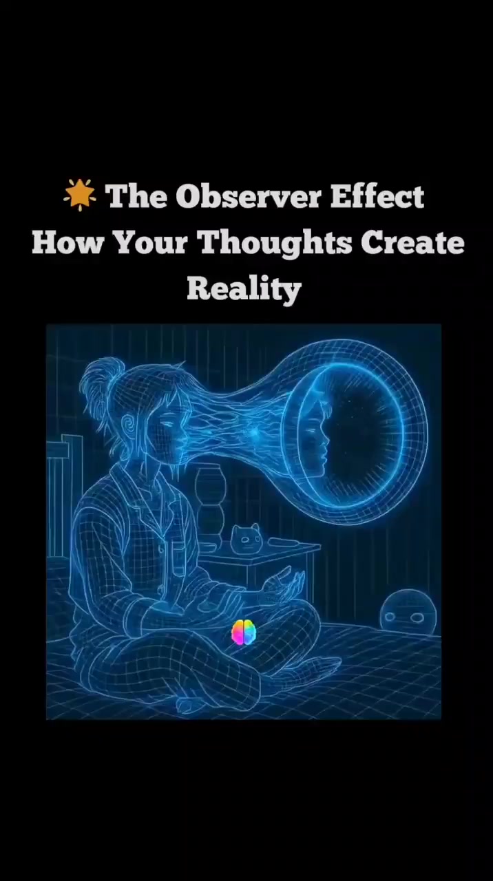 The Observer Effect - How Your Thoughts Create Your Reality 💭👀 | Mystic ...