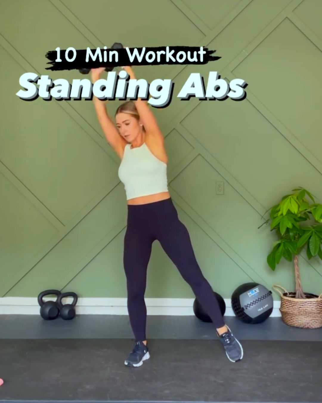 🔥 10-Minute Standing Abs Workout 🔥 No floor. No crunches. Just burn ...