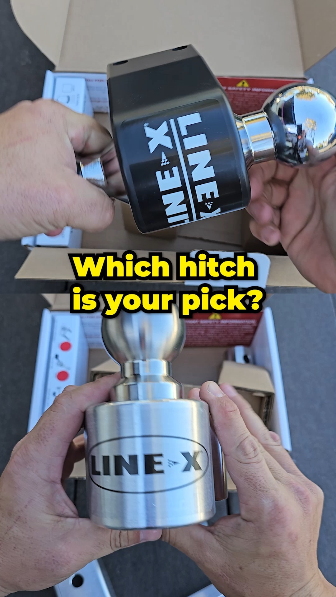 Hook, haul, and handle it all. 💪 The LINE-X 180 Switch Hitch and Scale ...