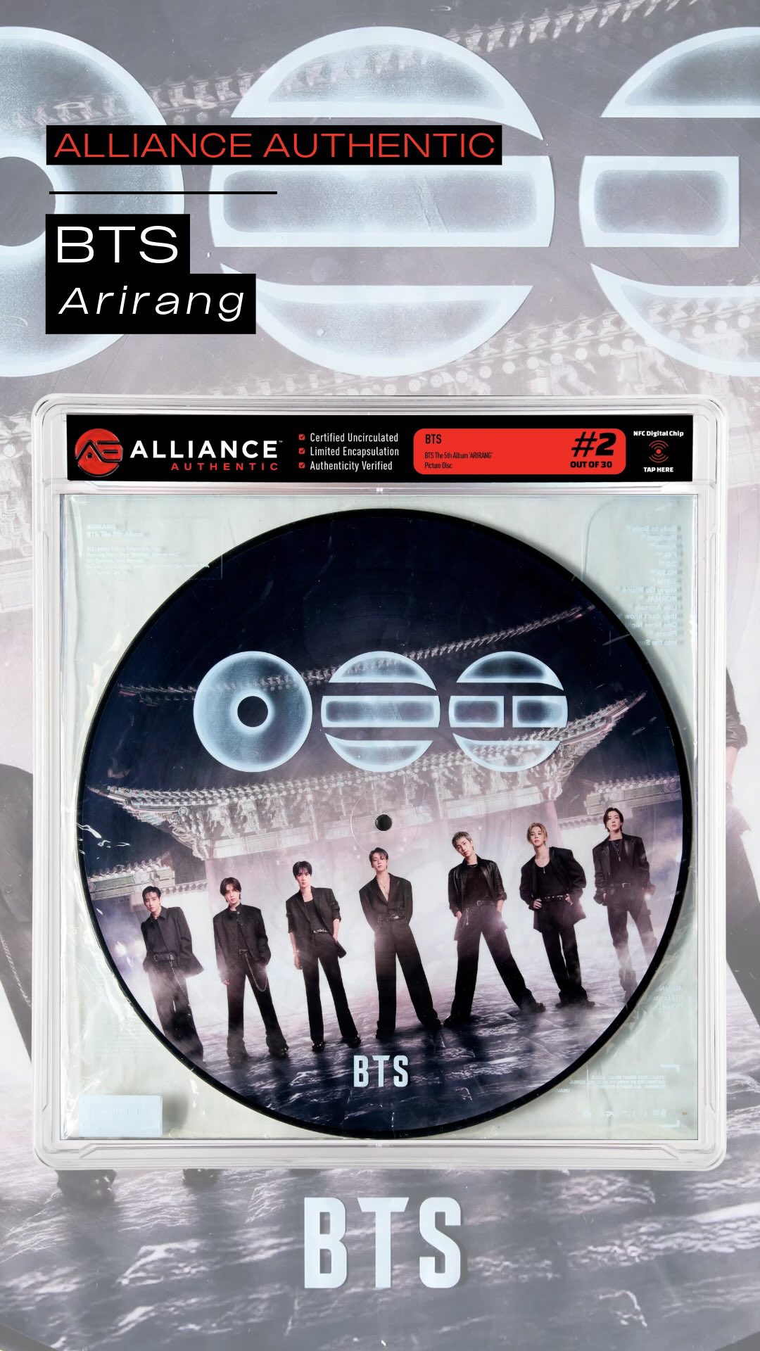 BTS The 5th Album 'ARIRANG' (613 Limited Edition Picture Disc