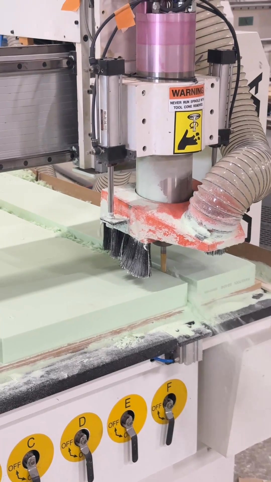 Our 3-Axis routers milling the next tooling boards for our upcoming ...