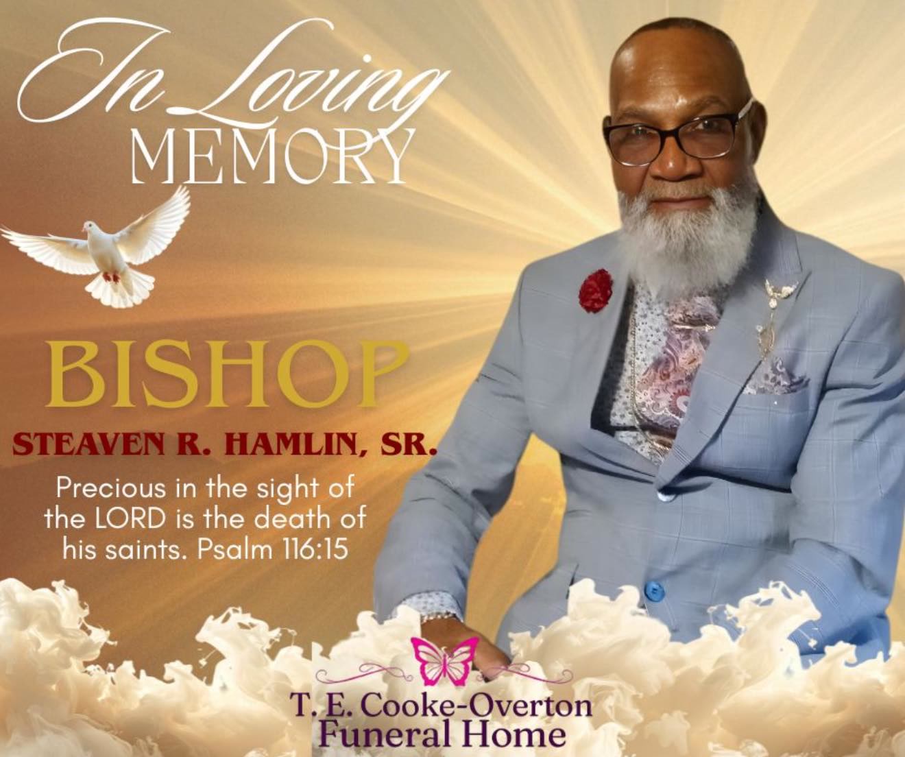 With deep reverence and heartfelt sympathy, T.E. Cooke-Overton Funeral ...