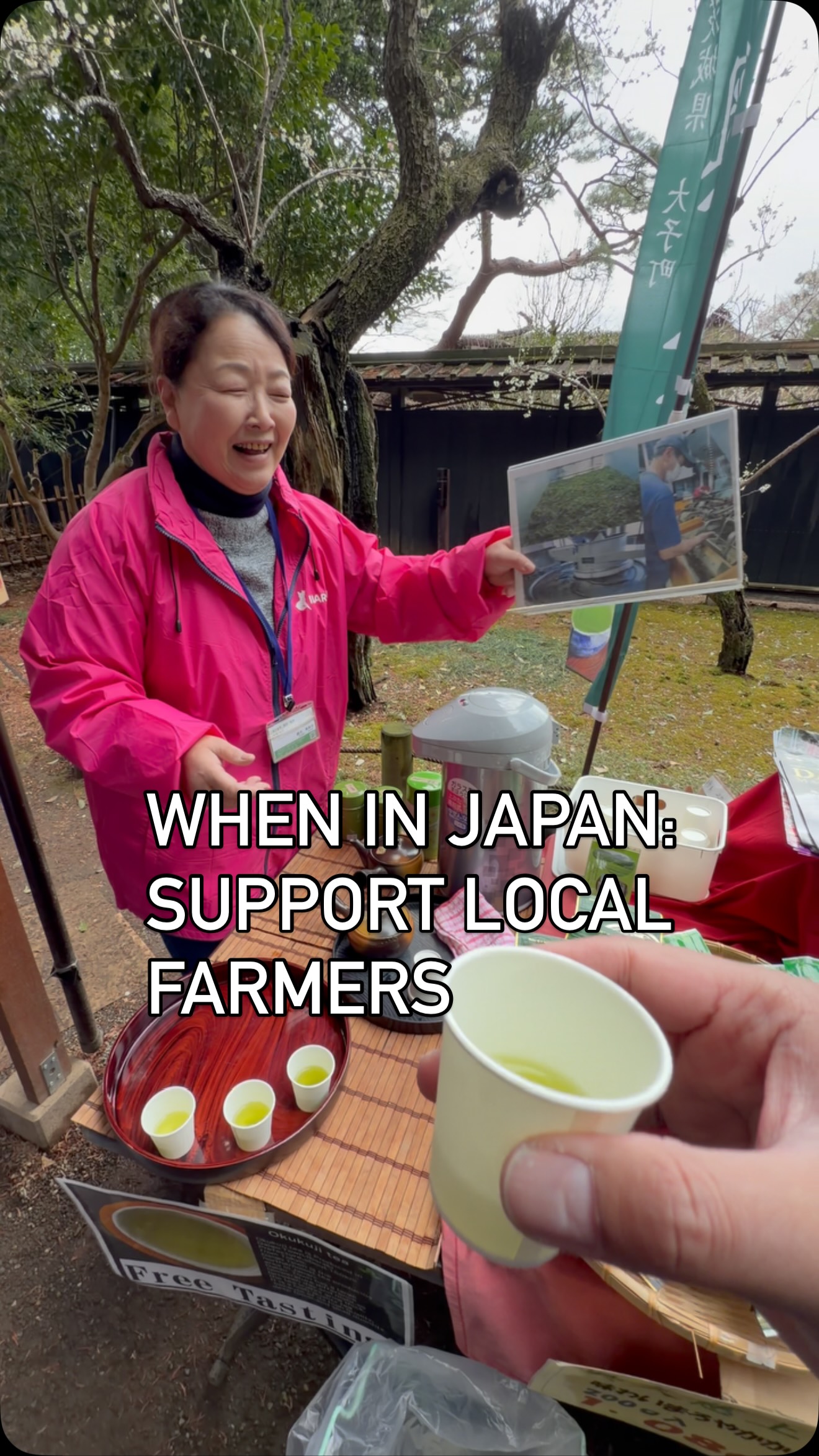 Do you know you can actually pick your own wasabi in Japan