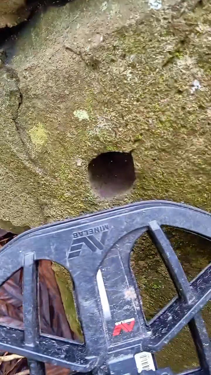 Treasure hunting found rock inclose Engraved markings #virals #reels # ...
