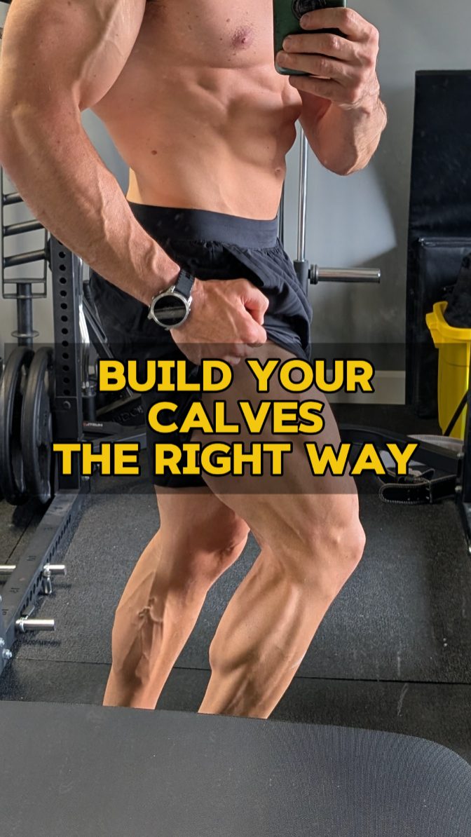 Roger Stewart is known for his legs and incredibly developed calves.