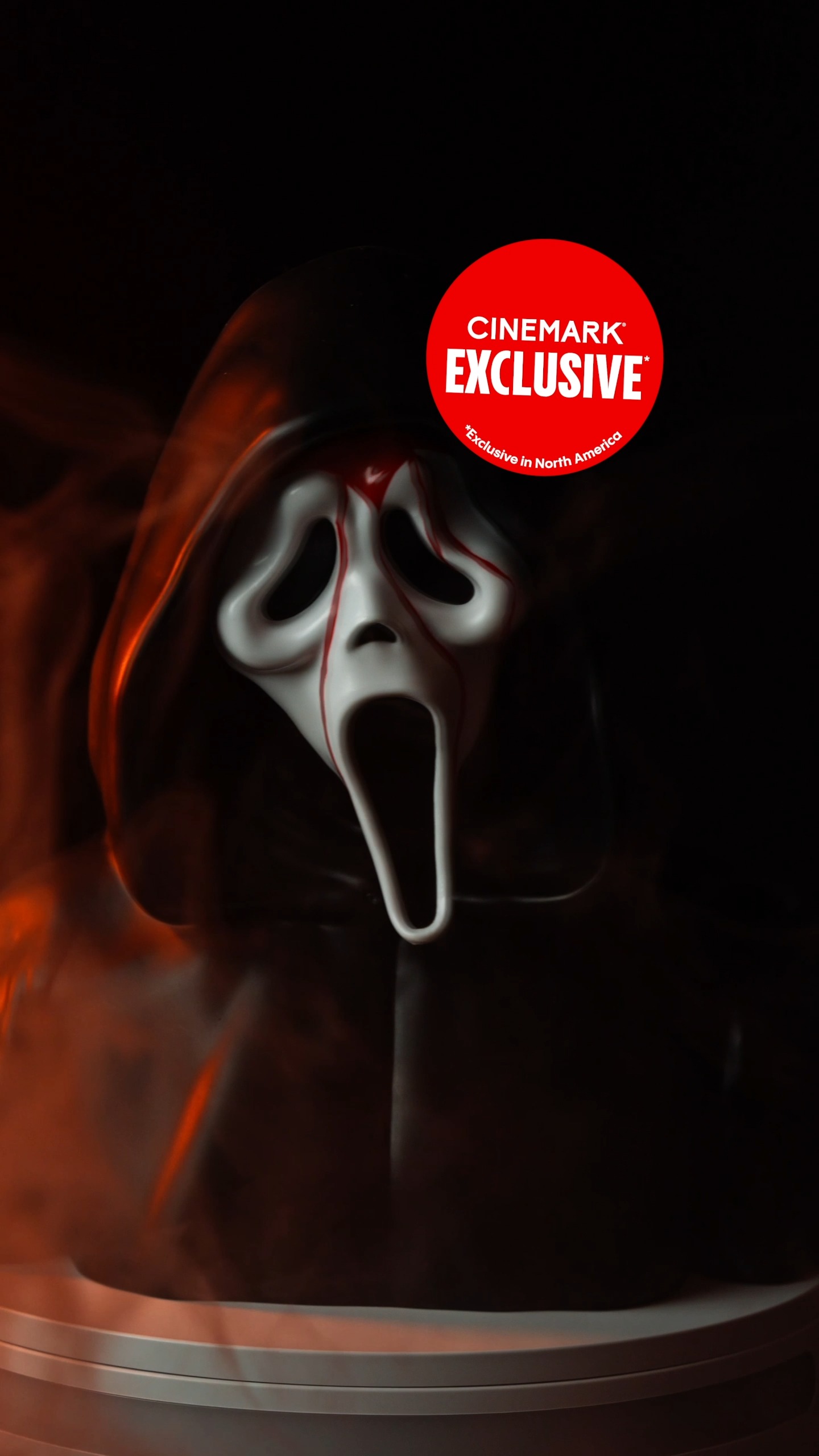 A look at our exclusive popcorn bucket for Scream 7 🔪 Available