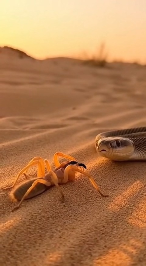 “Witness an incredible and intense confrontation between a rattlesnake ...