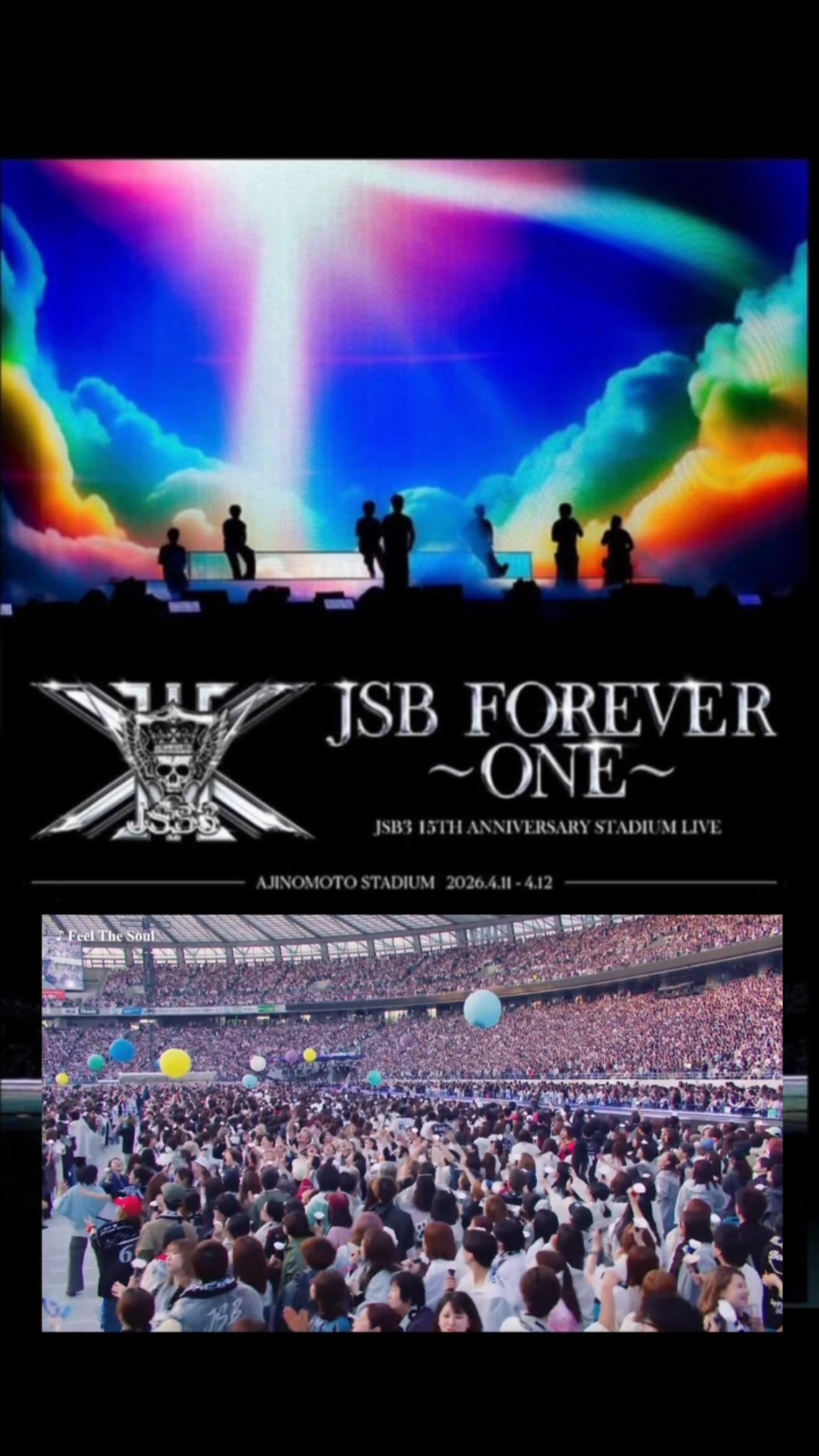 JSB3 15TH ANNIVERSARY STADIUM LIVE 