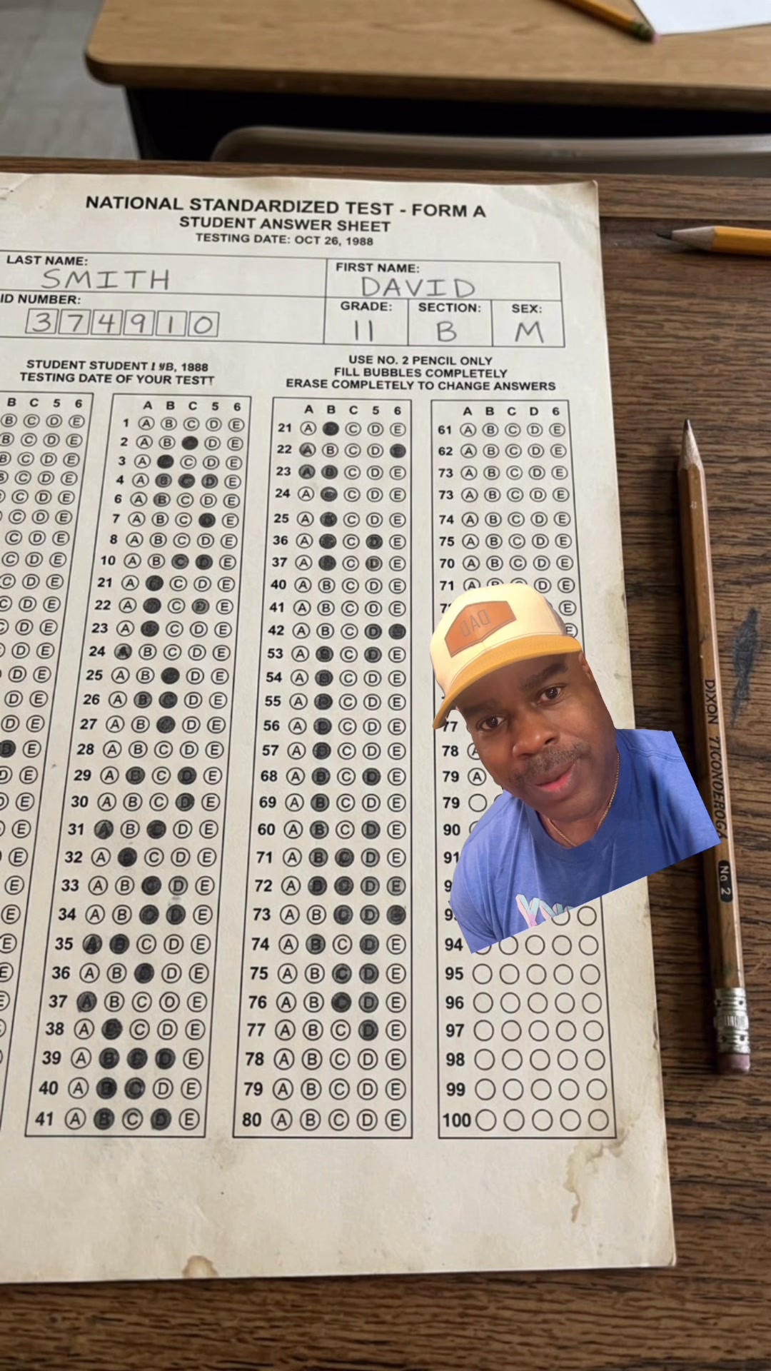 Remember the days of standardized testing? #Schooldays #nostalgia