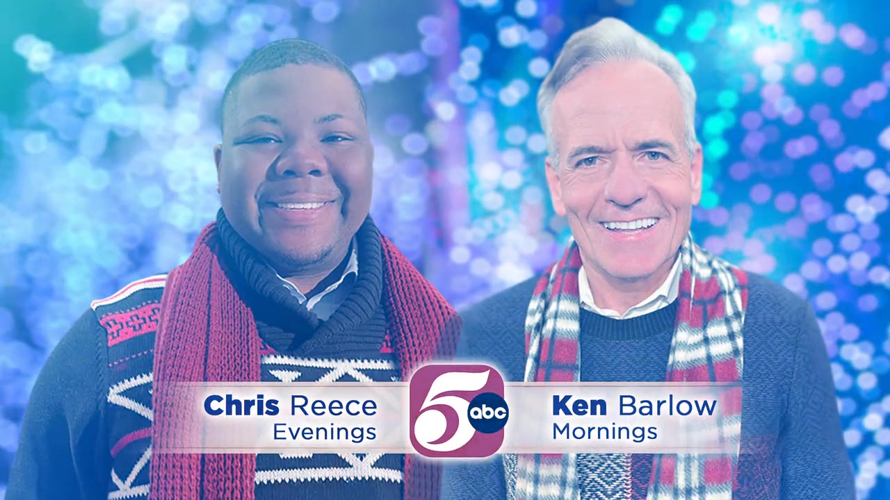 5 EYEWITNESS NEWS Meteorologist Chris Reece and Chief Meteorologist Ken ...