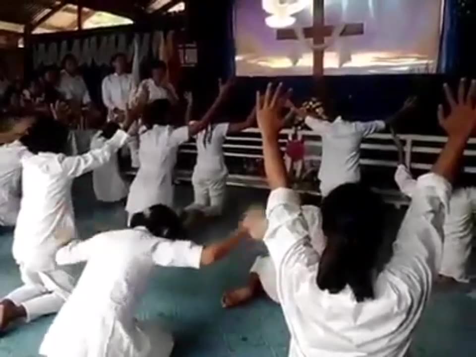 The same Zion Baptism dancing to different songs