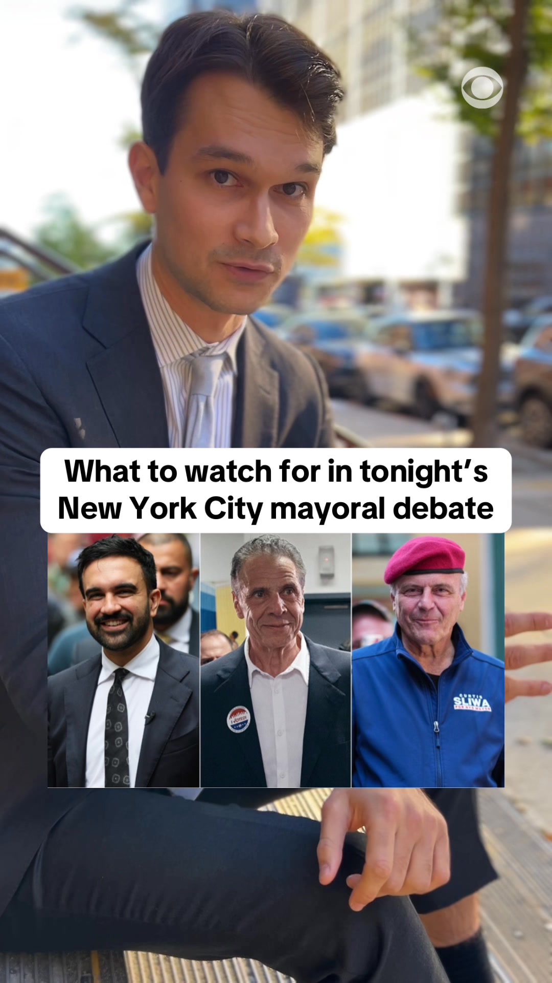 The candidates for New York City mayor face off tonight at 7 p.m. ET in ...