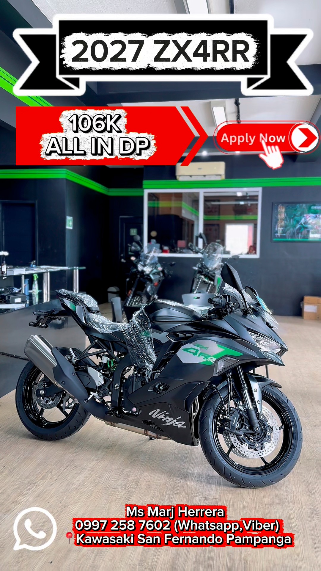 2027 ZX4RR NOW AVAILABLE‼️ LIMITED STOCKS ONLY‼️ SRP 510,000
