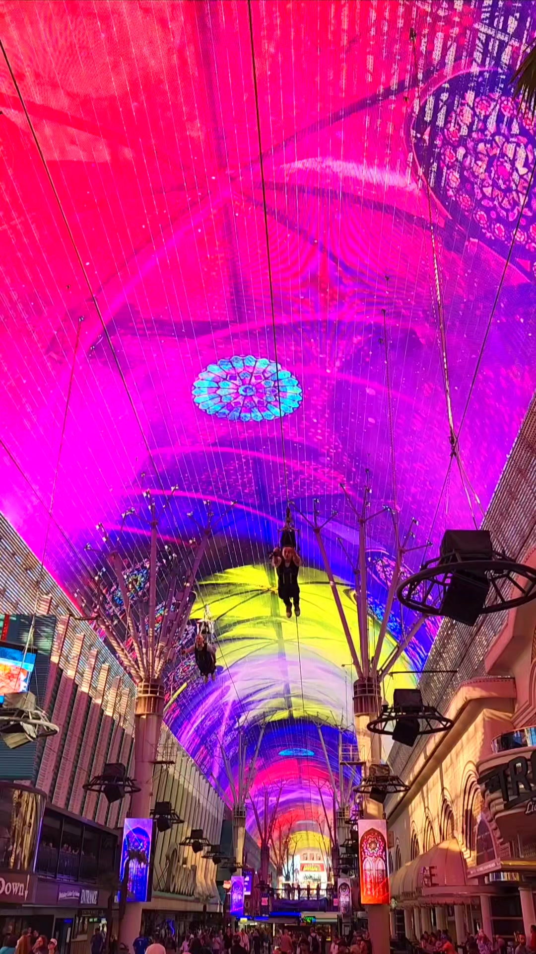 Walking Fremont Street Experience in Downtown Las Vegas 🤩 | Sin City ...