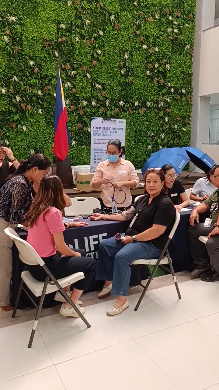 Your health deserves a check-in!, Life Extension Philippines brings health closer to the community at DPWH Regional Office VI in Iloilo City!, Because prevention starts with knowing where your health 
