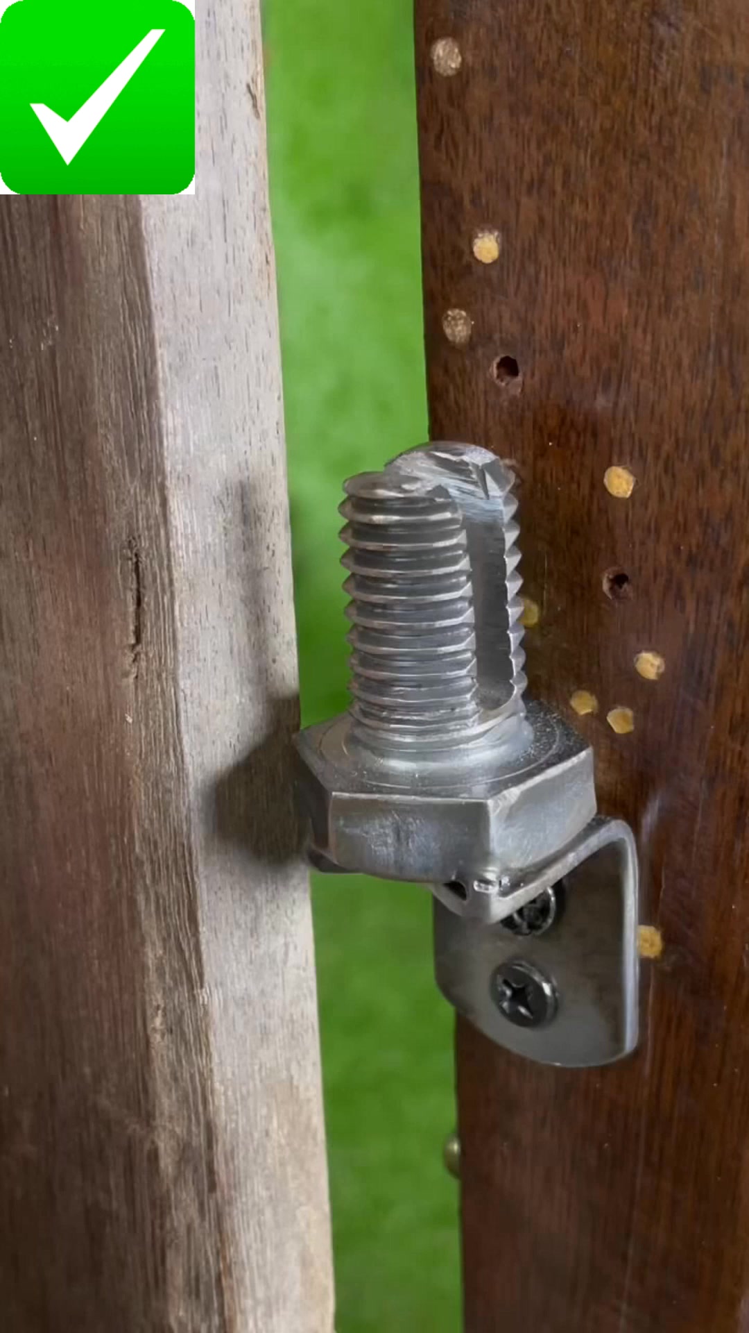 Creative idea with making door latch auto lock !!! . . . #woodworking # ...