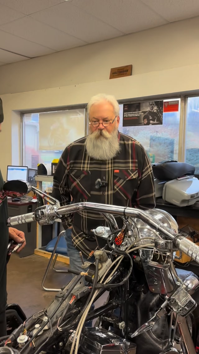 Mark and Josh from the service department have been working on this ...